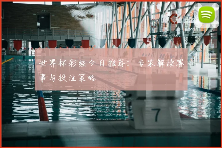 世界杯彩经今日推荐:专家解读赛事与投注策略