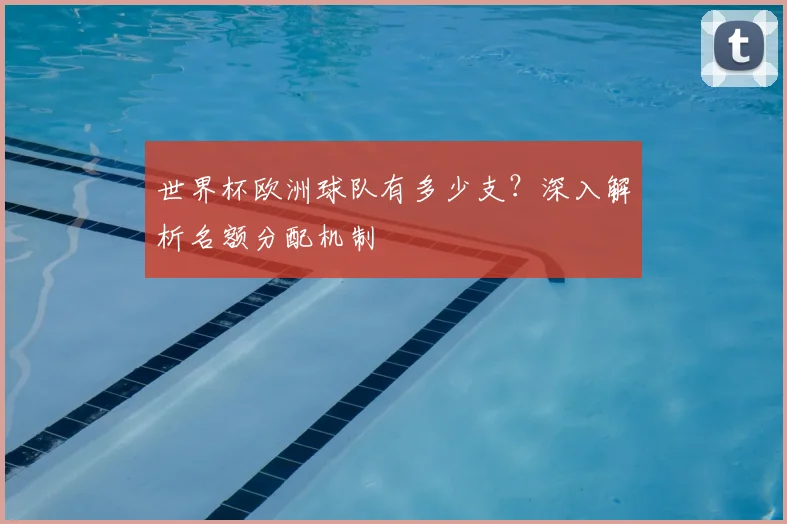 世界杯欧洲球队有多少支?深入解析名额分配机制
